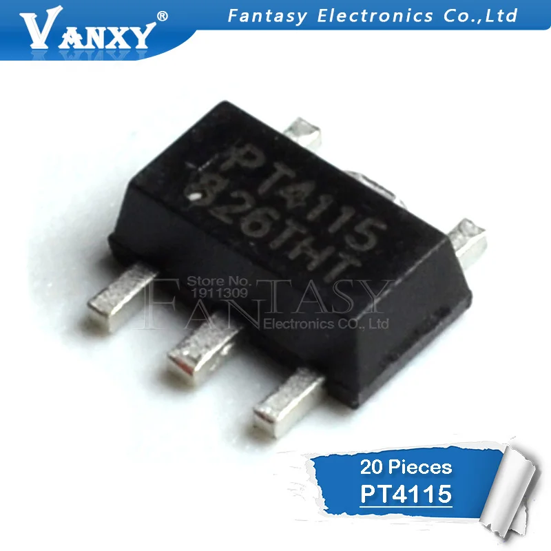 10 шт. PT4115B89E SOT89 5 PT4115 сот СОТ 89 SMD| |