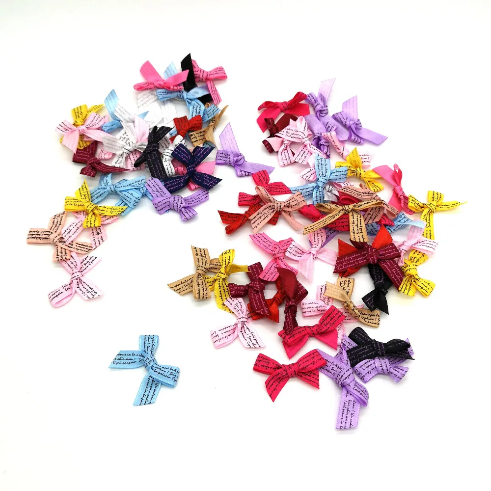 50 шт./партия галстук-бабочка из полиэстера