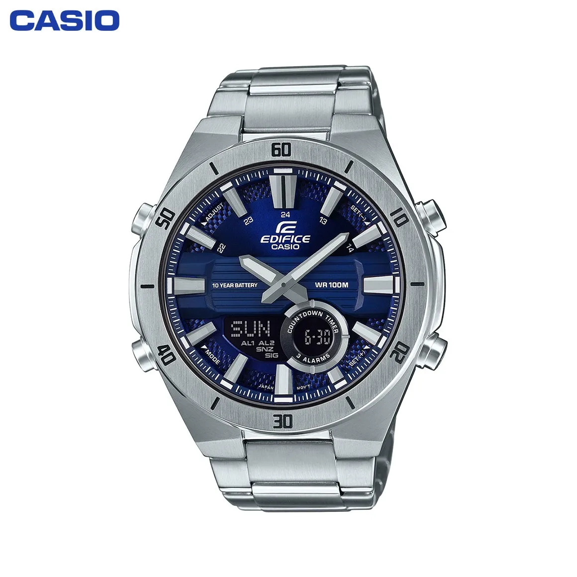 Наручные часы Casio ERA-110D-2AVEF мужские с кварцевым хронографом на браслете |