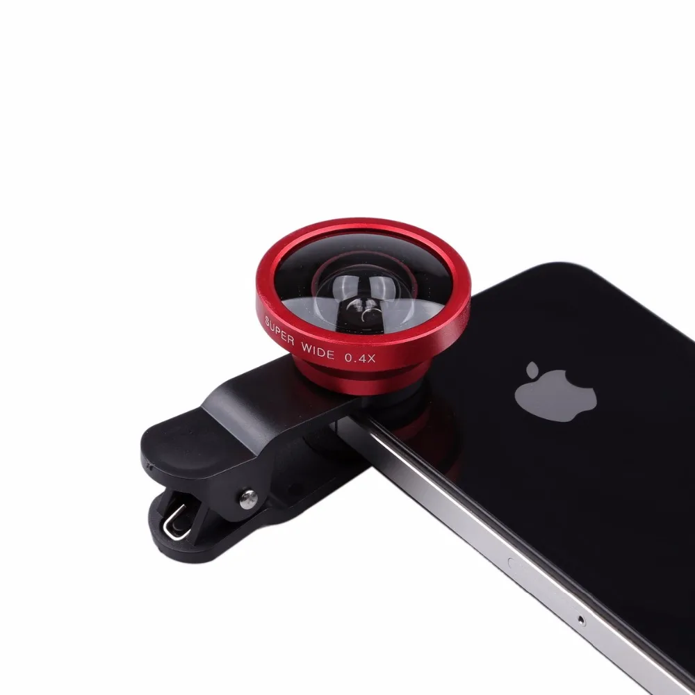 Universal Phone Lentes 0.4X Wide Angle Lens Para Celular Camera Lenses For Samsung galaxy S5 S6 S7 edge S8 + NOTE 5 6 7 8|phone lents|0.4x wide