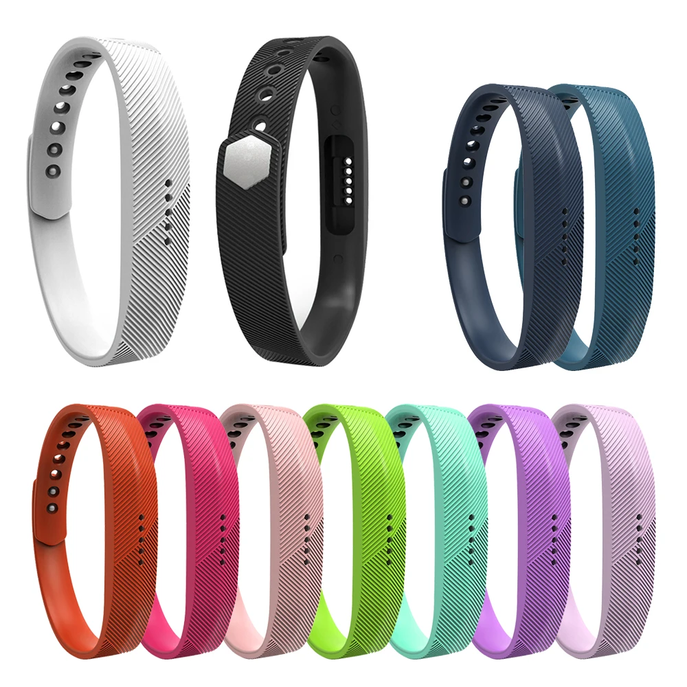 Замена силиконового ремешка для часов Ремешок дышащий Fitbit Flex 2 Flex2 активность