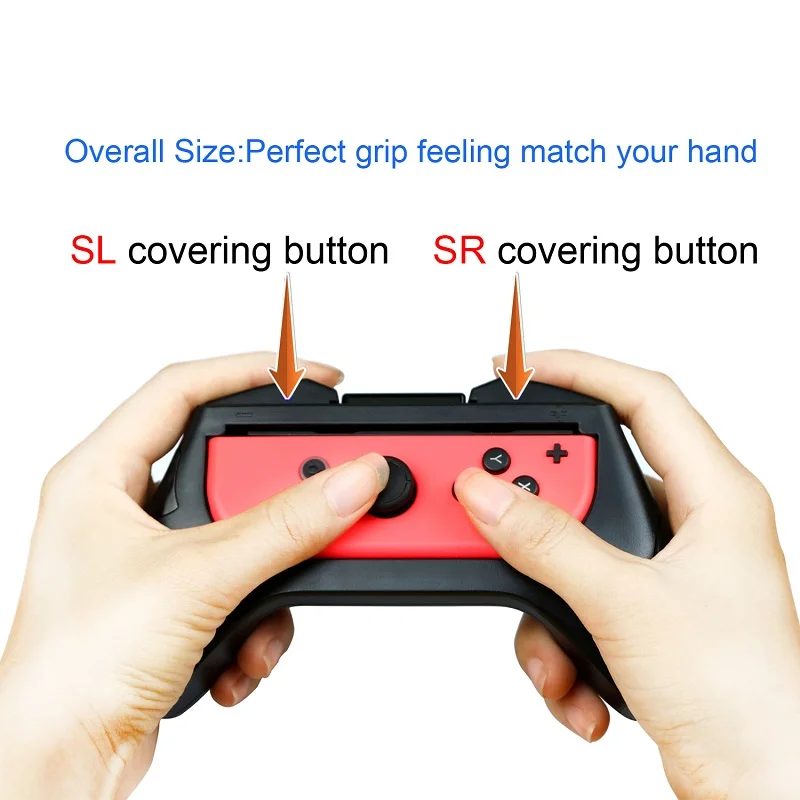 AcmeThink Wear-Resistant Comfort Grips Kit for Nintendo Switch Joy Cons Controller Game Handle Joy-Cons | Компьютеры и офис