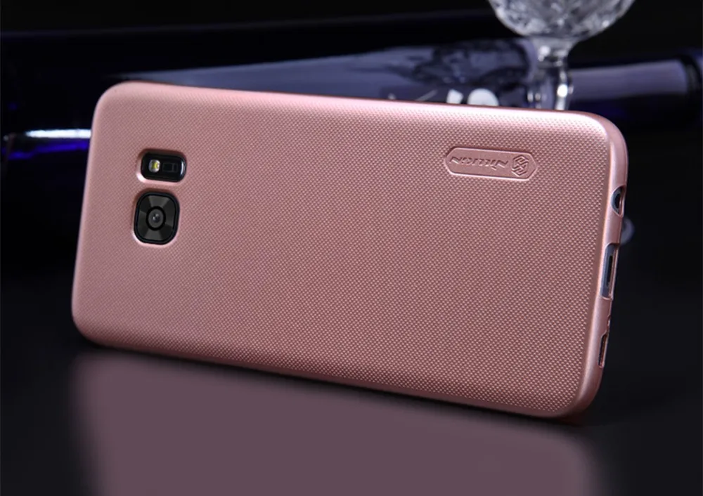 Чехол для samsung Galaxy S7 Edge, матовый чехол Nillkin, жесткая задняя крышка для samsung Galaxy S7 Edge