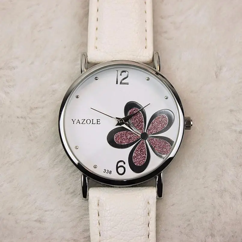 H Женские часы yazole, Роскошные, relogio feminino, Цветочный браслет, часы для девушек, Вольфрамовая сталь, Montre femme marque de Lux#35 - Цвет: H