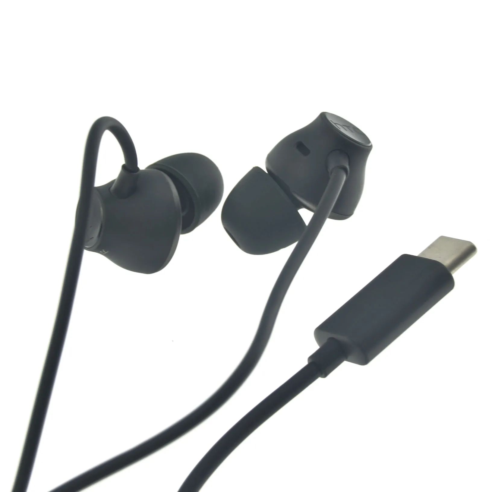 Usb type-C интерфейс наушники гарнитура с микрофоном для htc U11 черный