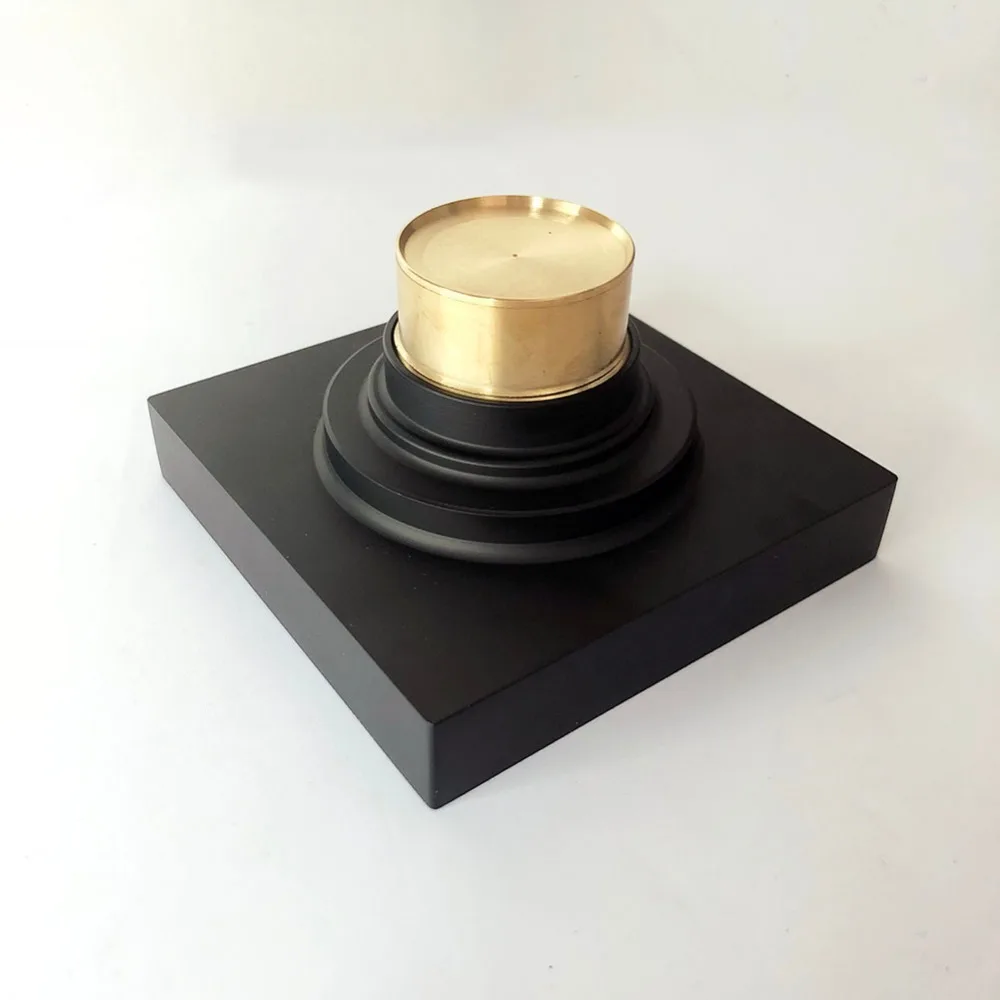 Однотонный латунный квадратный Слив для душа с вставкой в плитку съемная крышка