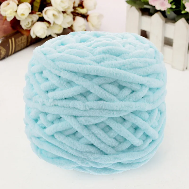 1 шт цветной краситель шарф ручная вязка пряжа для ручного вязания мягкая