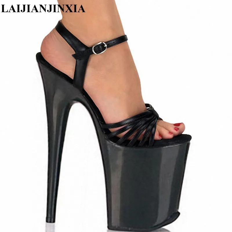 Sandals 20cm High Heels shoes steel pipe shoes with appeal, midnight dinner store shoes high heel Dance Shoes