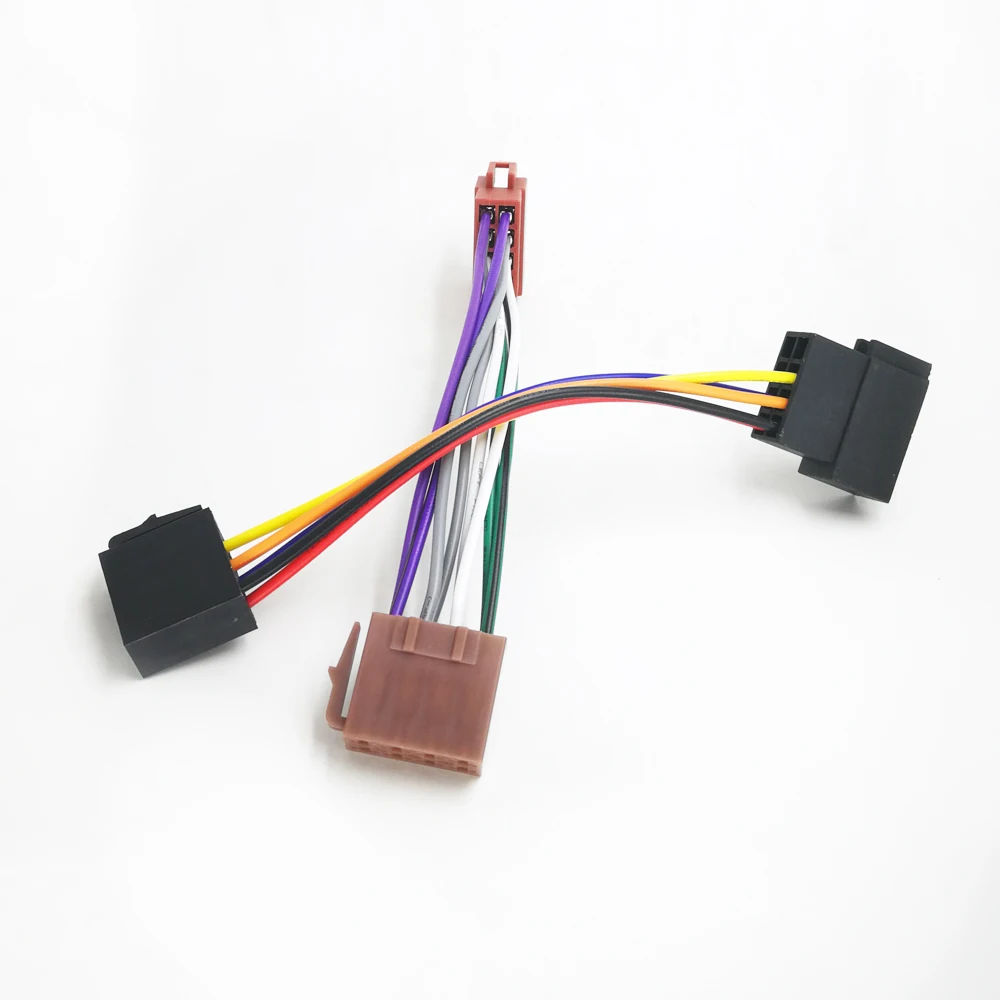 Миниатюрная проводка Biurlink для автомагнитолы стерео система с 8 контактами на со