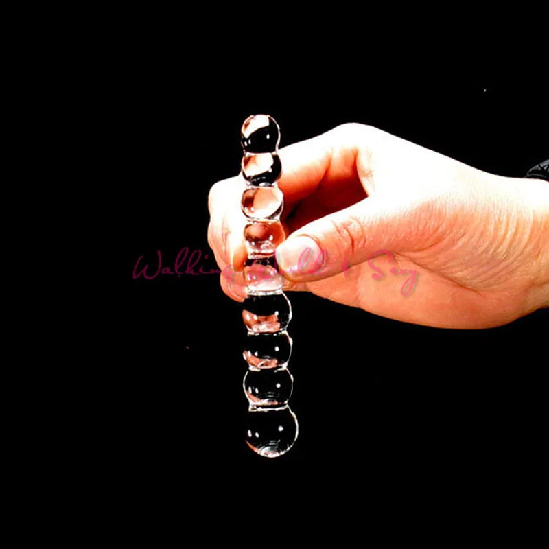 Маленькие стеклянные анальные бусины анальная пробка с 9 бусинами искусственная