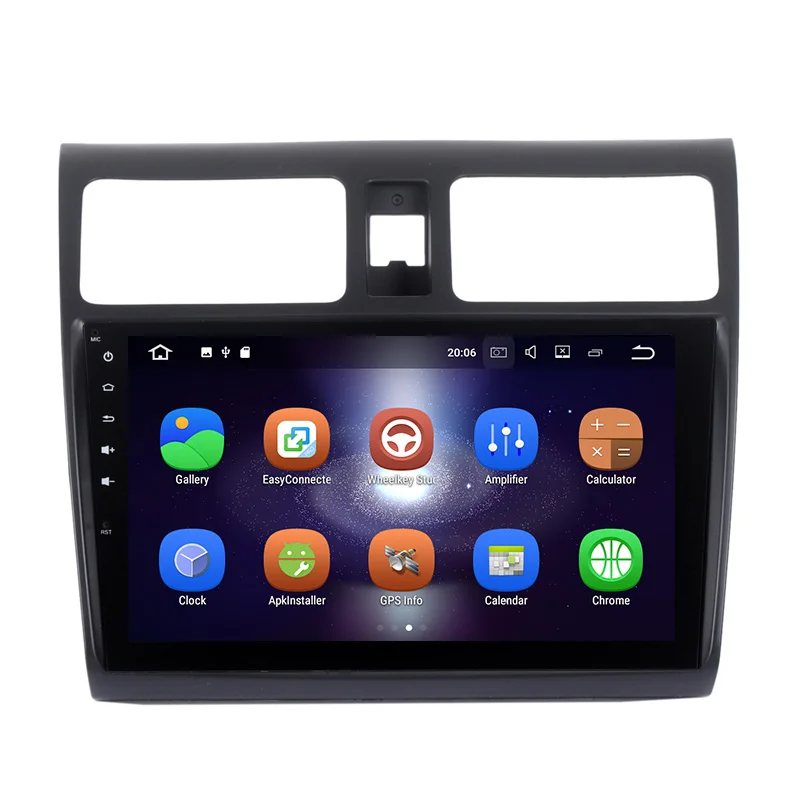 Aoluoya 9 &quotIPS 2 Гб RAM четырехъядерный Android 7 1 Автомобильный DVD плеер для Suzuki Swift 2006-2010