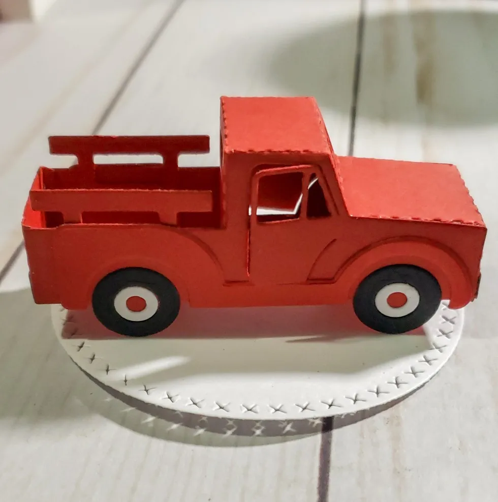 Ufurty Рождественская елка 3D машина сшитые металлические режущие штампы DIY трафареты для скрапбукинга ремесло тиснильный Альбом Бумажные карты пресс-формы