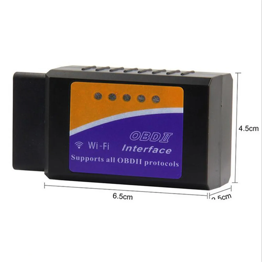 Wifi327 Wifi OBDII ELM327 WiFi беспроводной OBD2 Диагностический интерфейс кодовый сканер ELM 327