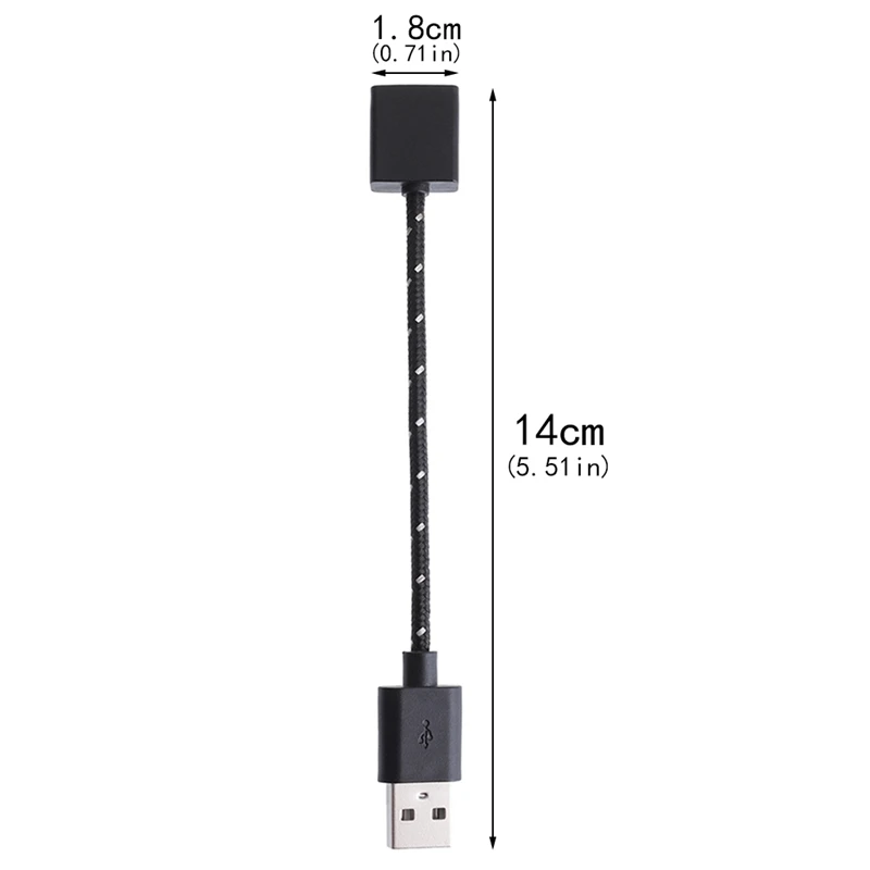 80 см 14 см Магнитная Адсорбция двойной порт универсальное USB зарядное устройство USB кабель провод для быстрого заряда для JUUL аксессуары для сигарет нейлон