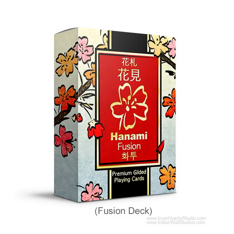 Hanami Hanafuda Fusion игральные карты покер размер колода LPCC пользовательские Ограниченная серия Запечатанные магический реквизит