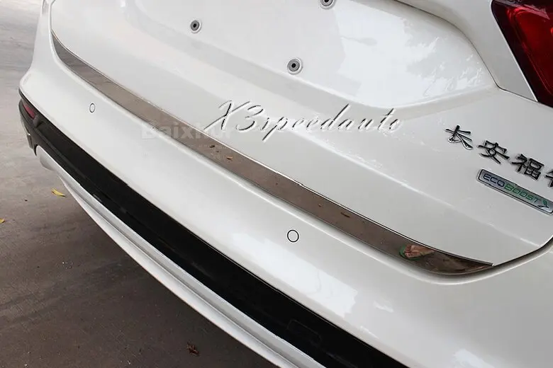 Car Styling Protoctor Chromed Tailgate rear Trunk Hatch Lower Lid Trim For Ford Mondeo Fusion 2013-2018 | Автомобили и мотоциклы