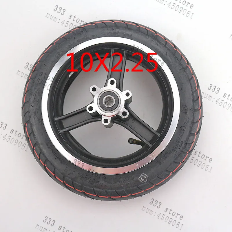 

10x2.25 Inflatable tire Inner Tube with 10 inch wheel hub for Electric Scooter Balancing Hoverboard self Smart Balance