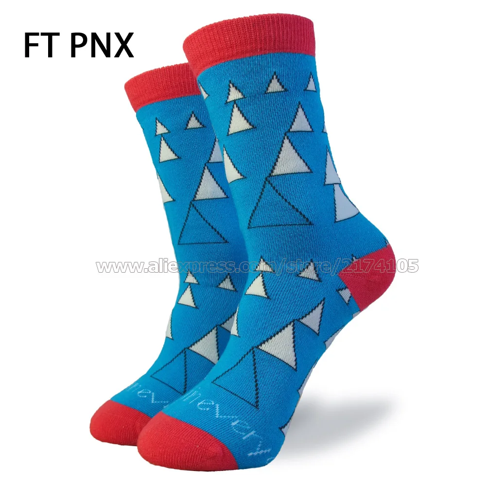 Мужчины и женщины упаковывать коробки цвета жаккардовые хлопчатобумажные носки