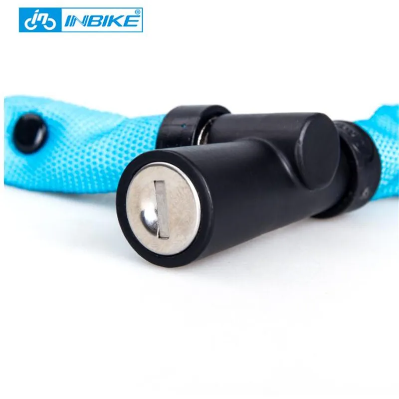 INBIKE замок для велосипеда стальной 100 см CL203|lock steel|bicycle chain lockbike lock |