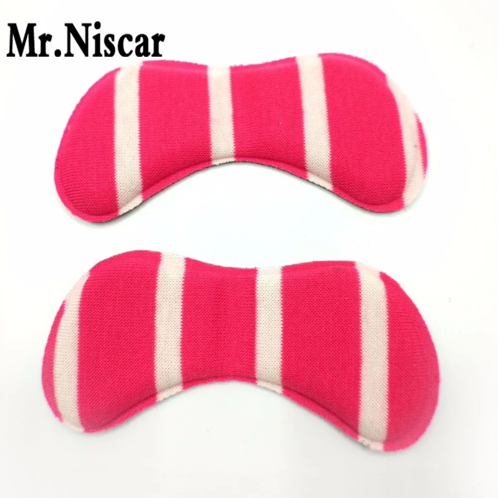 Mr. Niscar/1 пара розово белых полосатых женских туфель на Высоком толстом каблуке