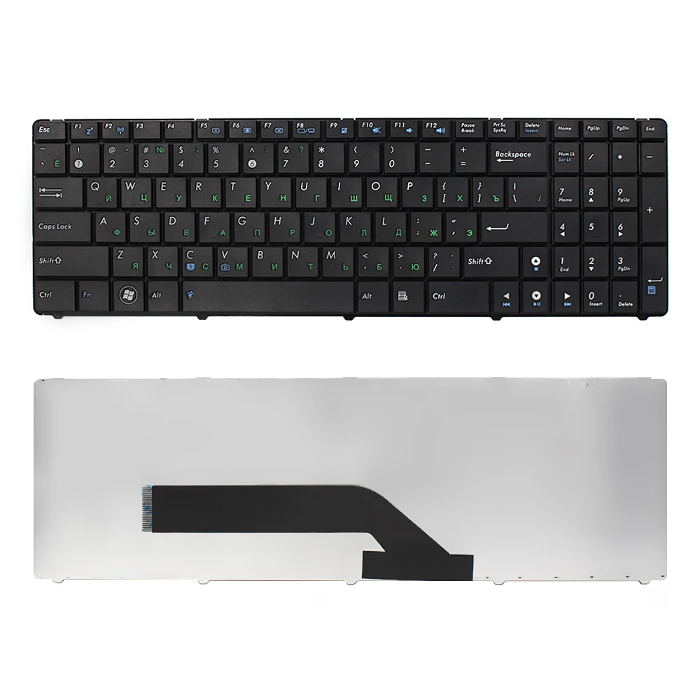 Русская клавиатура K50 для ноутбука asus K50A K51 K60 K61 K62 P50 P50IJ K70 K70IJ F90 F90SV X5D X5DIJ X51 F52 F52A