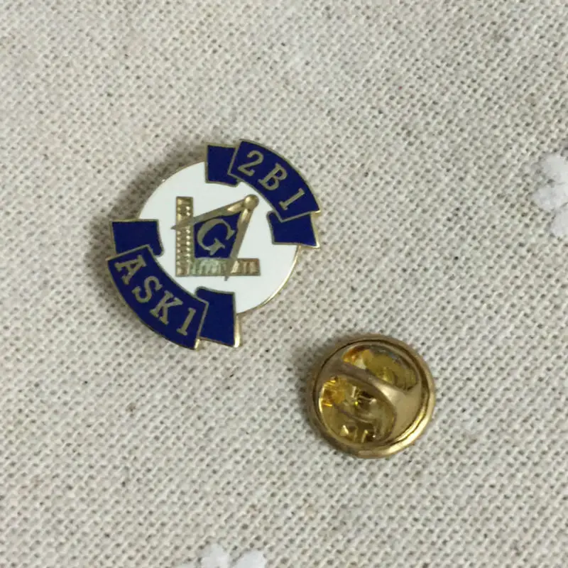 200 шт. 2 в1 ASK1 свободные значки и броши масонская B 1 ASK 1-Фотоэлемент галстука или