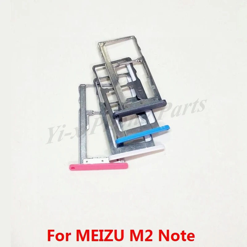 10 шт./лот держатель слота для SIM карты Лоток Адаптер Meizu M2 NOTE запасные части