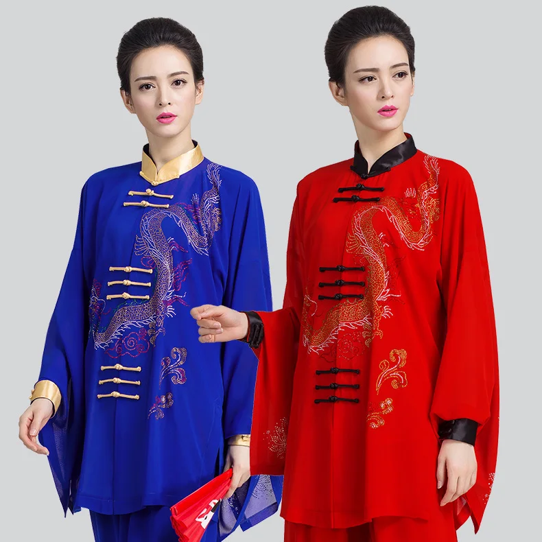 Women summer tai chi clothing  Wushu Kung Fu,martial art Suit  Chinese Stly  three pieces