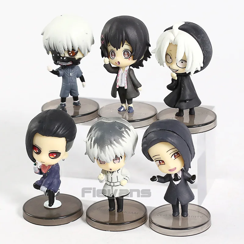Токийский Гуль: re Kaneki Ken Сасаки хайсе Seidou Takizawa Juuzou Suzuya Uta Souta Washuu Furuta Мини фигурки из