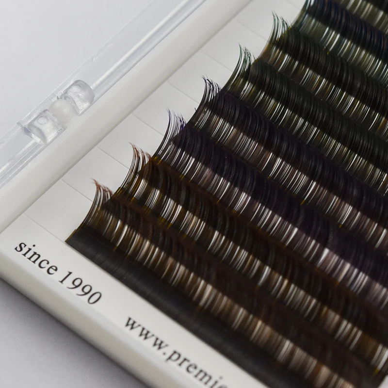 SONG LASHES High Quality Eyelash Extensions False lashes 12 lines per tray eyelashes Color change Gradually