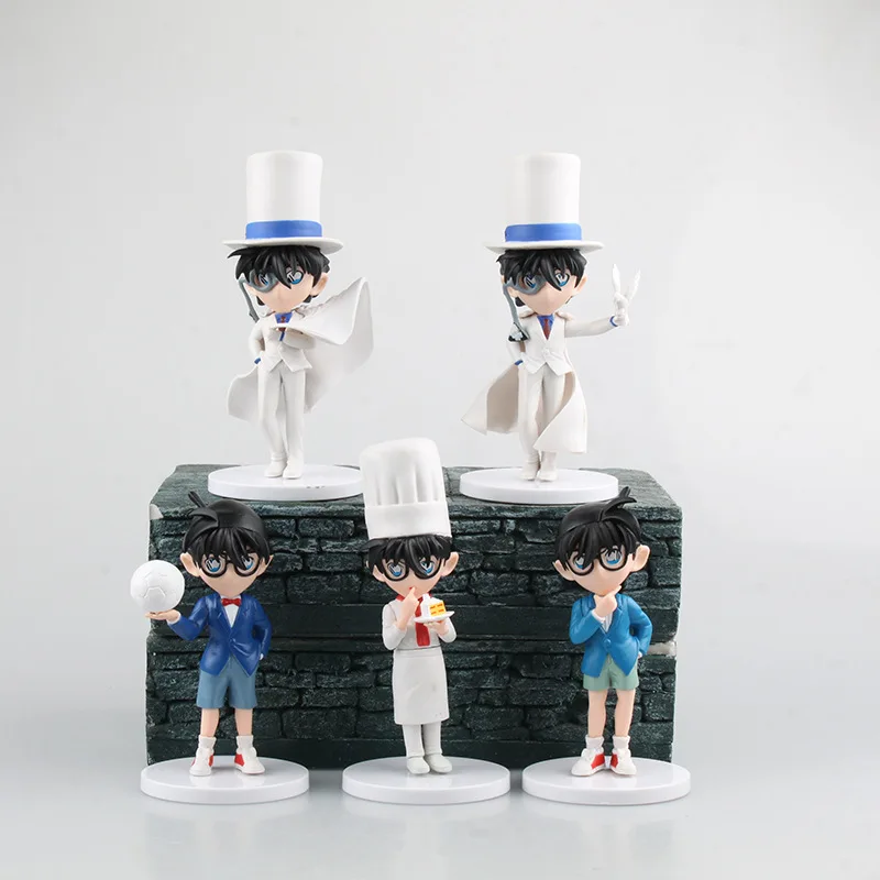 11 13 5 см шт./лот Detective Conan 12 Kaito Kid The Phantom вор экшн фигурка игрушки куклы аниме