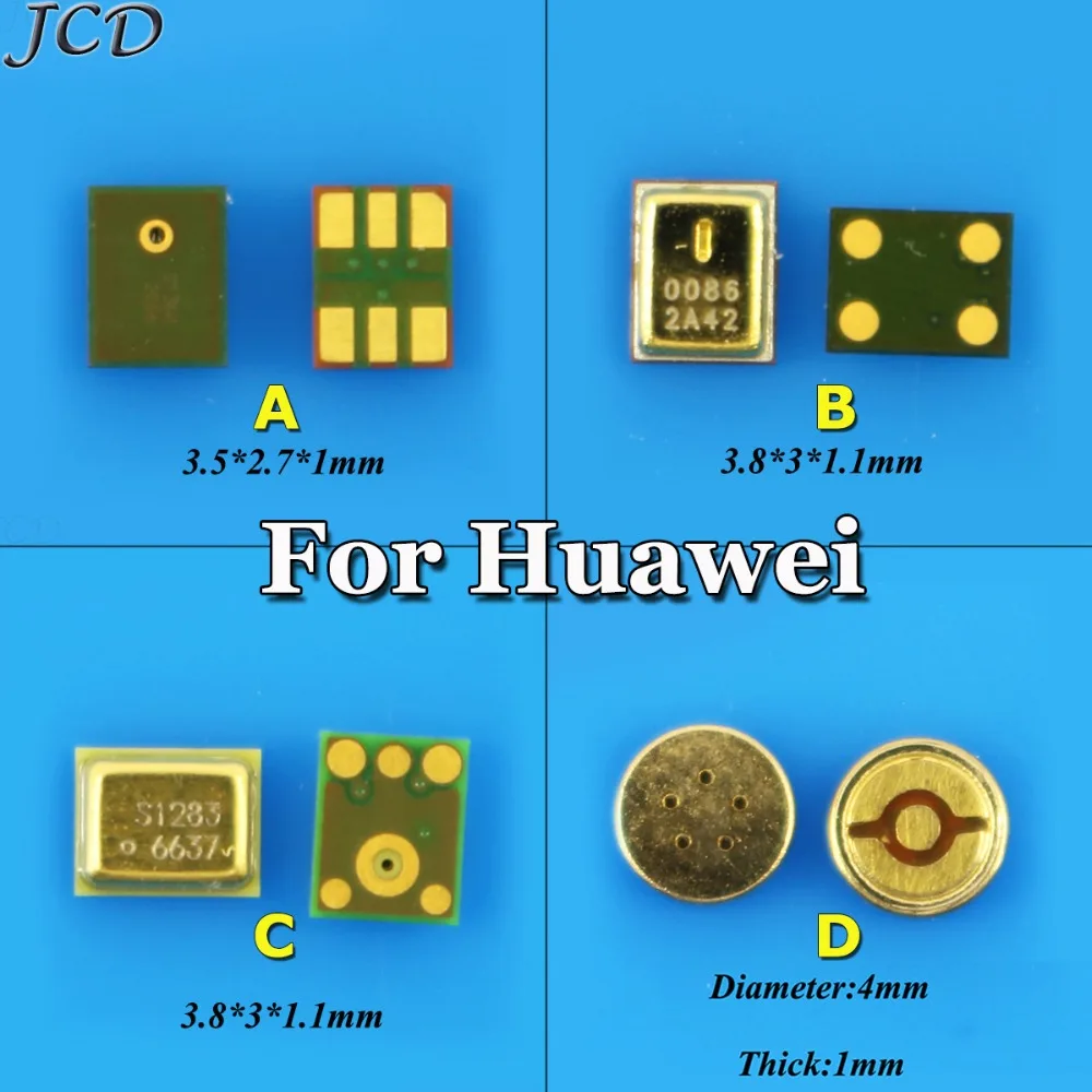 Внутренний микрофон JCD для Huawei 6 3C P6 P7 G7 3X G750 5C 5X V8 7i Max Mate 2 P8 lite P9 Plus запасные части