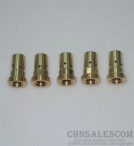 CHNsalescom 5 шт. MB 401D 501D типа для сварки MIG/MAG сварочный аппарат с водяным охлаждением свяжитесь пистолетом Tip Holder 142