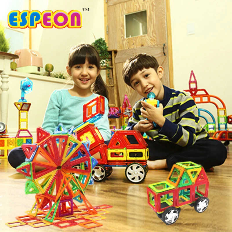 34 шт. Детский конструктор Магнитный | Игрушки и хобби