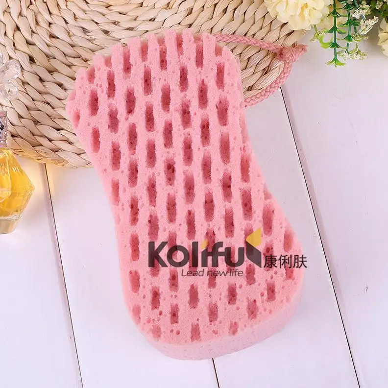 Kolifu 1 шт. Мочалка для ванны, Мочалка для душа, очищающая сетка для тела, Нейлоновая губка, богатые пузыри, Мочалка для тела, Массажная Мочалка для душа KLF027