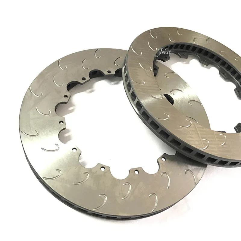 

Jekit car brake rotors 355*32mm disk with center cap for mitsubishi evo X front brake caliper for Volvo 2019 XC 60/90