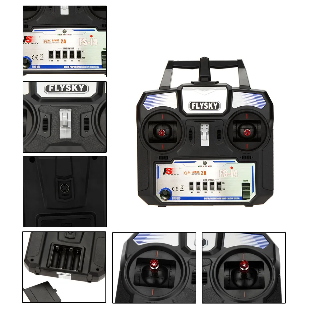 for Flysky FS-i4 AFHDS 2A 2.4GHz 4CH Radio System Transmitter FS-A6 Receiver RC Helicopter Glider | Игрушки и хобби