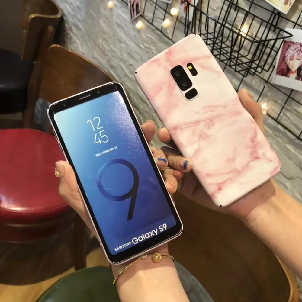 10 шт./лот простой IMD мраморный нефритовый ПК жесткий матовый тонкий полный чехол