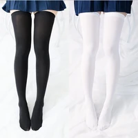 athemis lolita cosplay stockings black white color