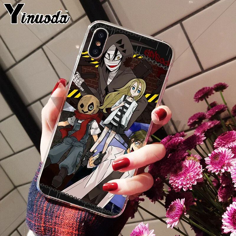 Роскошный качественный чехол Yinuoda с изображением ангелов смерти для Apple iPhone 8 7 6 6S