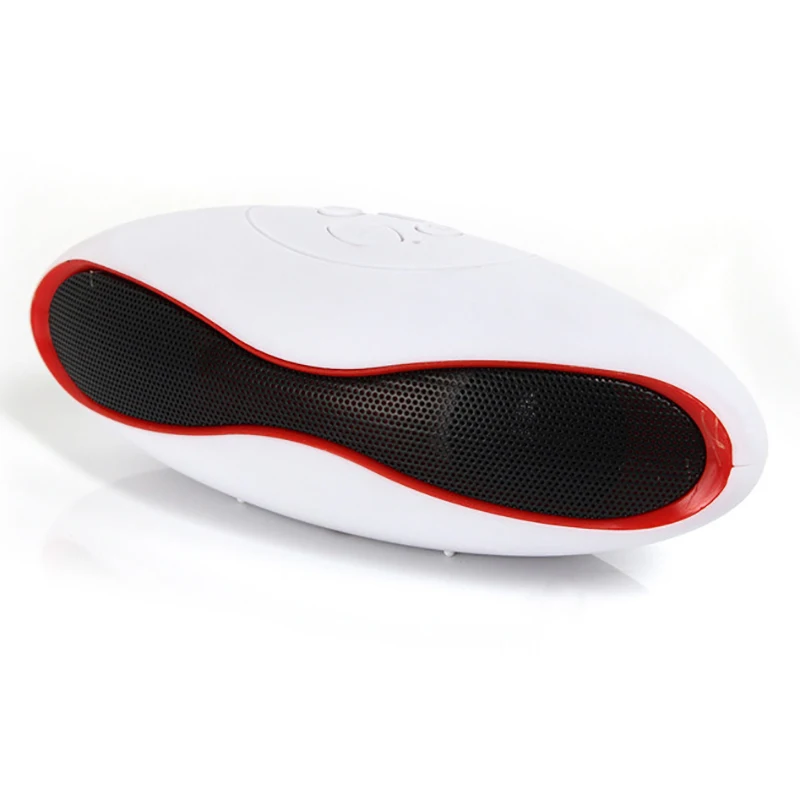 White Симпатичный Мини Портативный беспроводной Bluetooth динамик для телефона компьютер 3D стерео музыка Surround USB супер колонка для басов акустической системы - Цвет: White