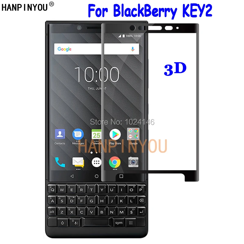 Для BlackBerry Key 2 Two Key2 4 5 &quot9H ультратонкий 3D изогнутый полный Чехол передняя