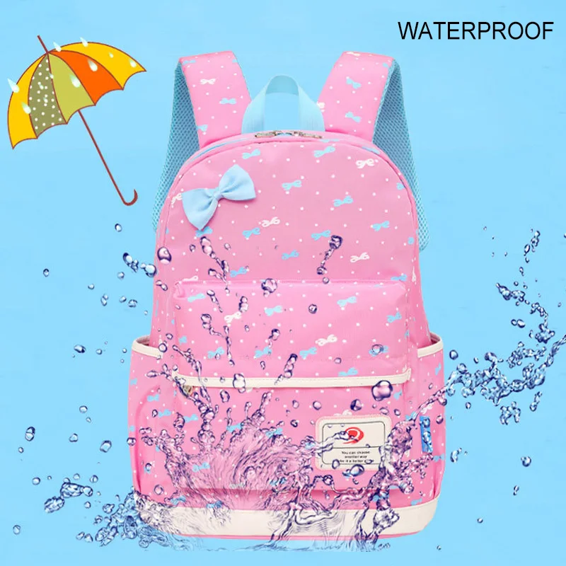 3 шт./компл. модные школьные сумки с принтом для девочек-подростков бантом