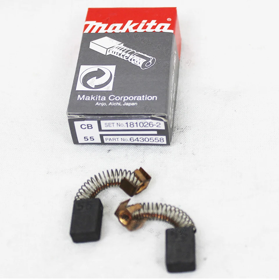 

Японская щетка Makita CB-55, электрическая щетка CB-55 для 4112HS/6701B/JR3000V/JR3000VT, аксессуары для электроинструментов