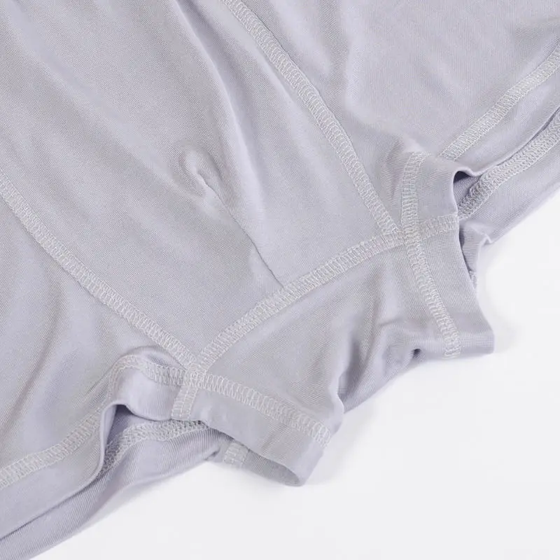 Мужские трусы боксеры из 100% натурального шелка мужские здоровые однотонные