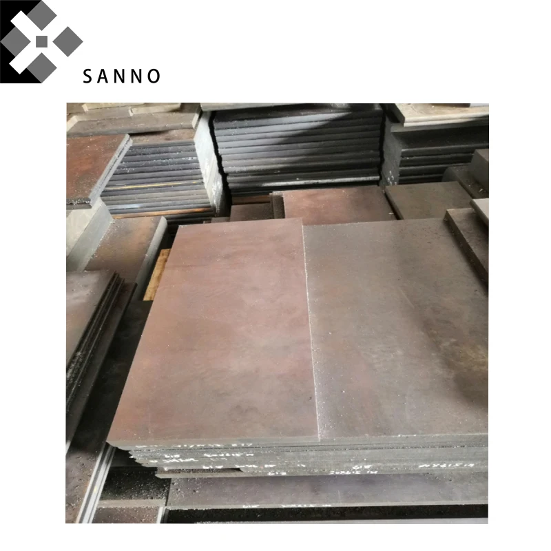 

GCR15 bearing steel 52100 high carbon steel material steel carbon steel / flat metal steel customize 250x400x5mm