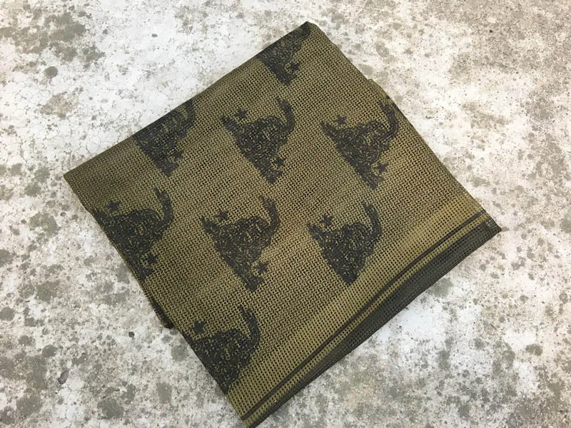 Snake-Green 110X110 см тактические походные шарфы для улицы армейский шарф в арабском стиле военный Шеман охотничий снайперский вуаль с рисунком черепа Новинка - Цвет: Snake-Green