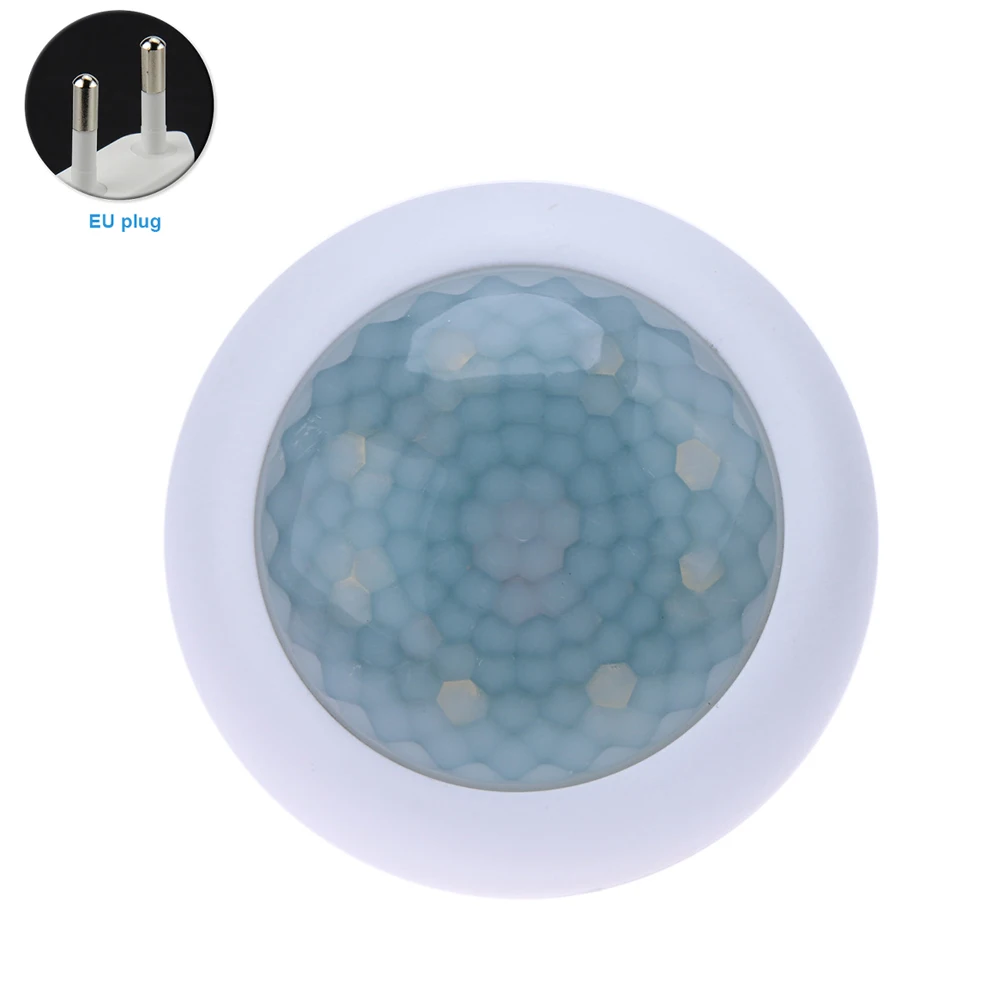 Светодиодный интеллектуальный датчик движения практичный ЕС штекер надёжный