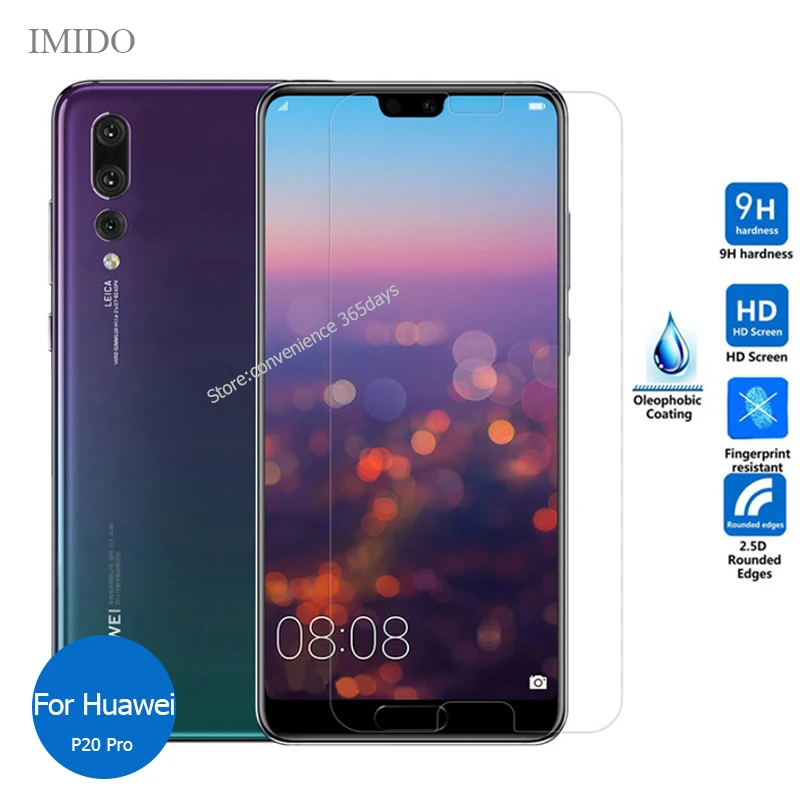 

2PCS Tempered Glass For Huawei P40 Lite E P30 P20 Pro Screen Protector 9h Protective Film on P 40 30 20
