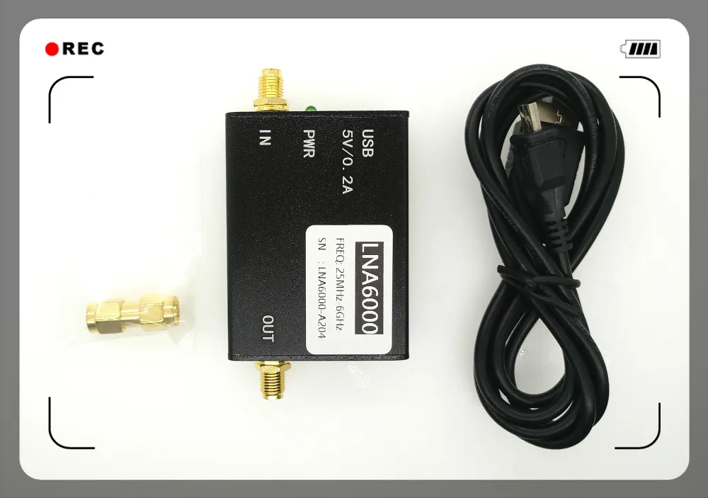 LNA6000 25 M 6G низкий уровень шума усилитель для SA4400/SA6000 простой частотный